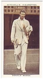 1936 Mitchell's Cigarettes Tennis Donald Budge